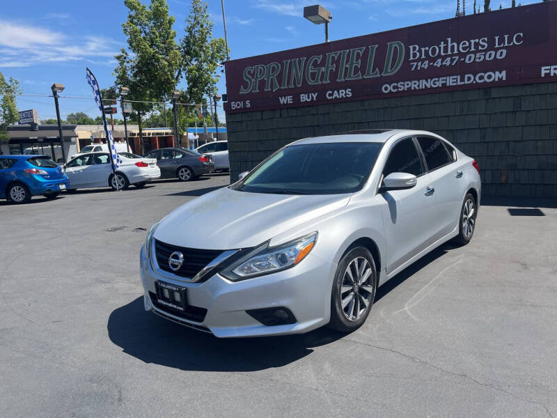 2017 Nissan Altima for sale at SPRINGFIELD BROTHERS LLC in Fullerton CA