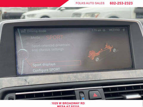 2013 BMW 6 Series 640i