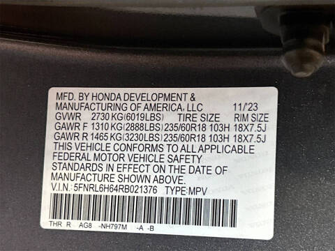 2024 Honda Odyssey EX-L