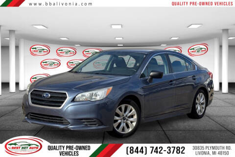 2017 Subaru Legacy for sale at Best Bet Auto in Livonia MI