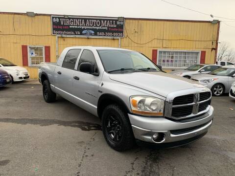 2006 Dodge Ram Pickup 1500 for sale at Virginia Auto Mall in Woodford VA
