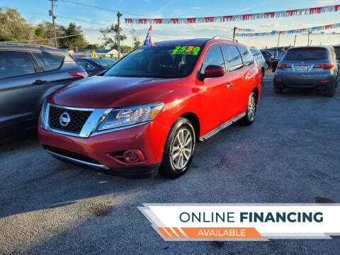 2014 Nissan Pathfinder for sale at GP Auto Connection Group in Haines City FL