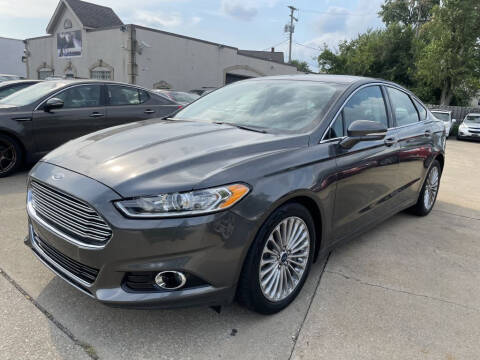 2016 Ford Fusion for sale at T & G / Auto4wholesale in Parma OH