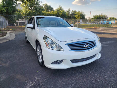 2013 Infiniti G37 Sedan for sale at AWESOME CARS LLC in Austin TX