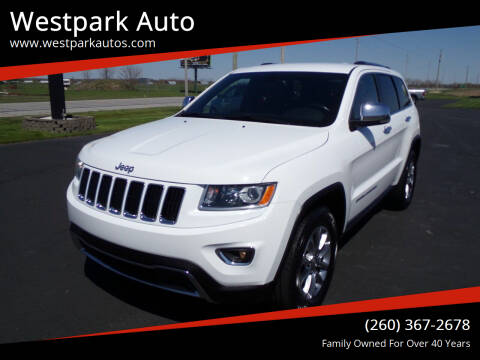 2015 Jeep Grand Cherokee for sale at Westpark Auto in Lagrange IN