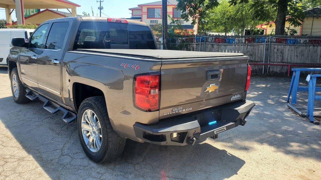Used Car 2015 Chevrolet Silverado 1500  High Country 4x4 4dr Crew Cab 6.5 Ft. Sb For Sale Under $25,000 In San Antonio, Texas