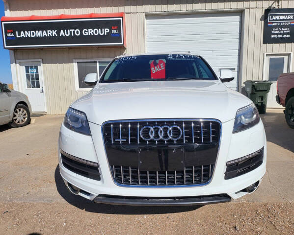 2015 Audi Q7 for sale at LANDMARK AUTO GROUP LLC in Weston, NE