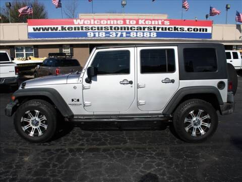 2008 Jeep Wrangler Unlimited for sale at Kents Custom Cars and Trucks in Collinsville OK