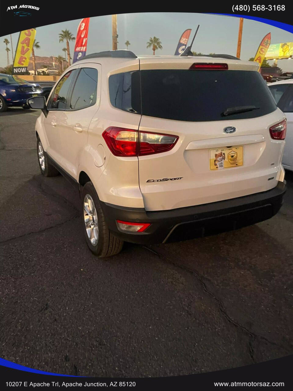 2018 Ford EcoSport for sale at ATM MOTORS in Apache Junction, AZ