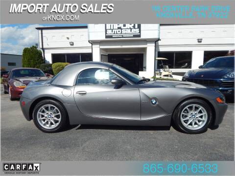 2003 BMW Z4 for sale at IMPORT AUTO SALES OF KNOXVILLE in Knoxville TN