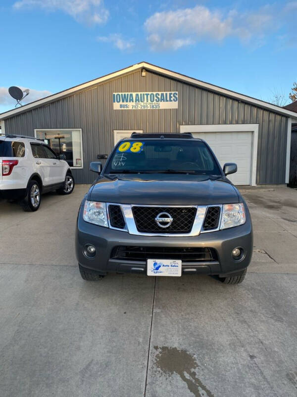 2008 Nissan Pathfinder for sale at Iowa Auto Sales in Storm Lake IA