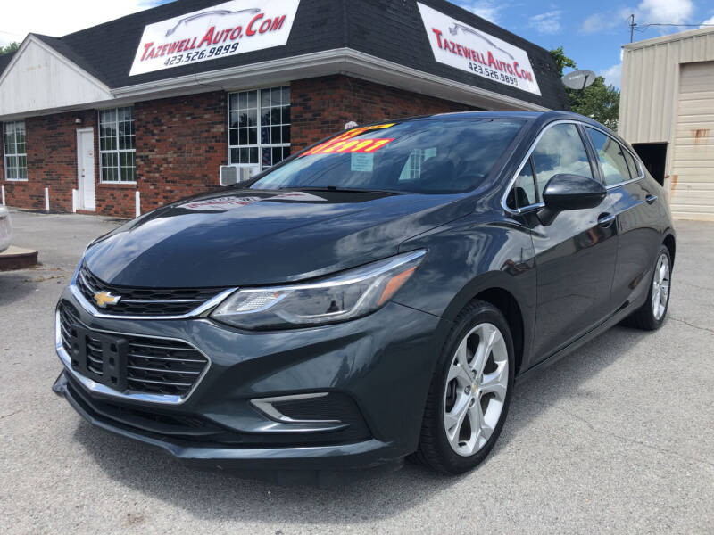 2017 Chevrolet Cruze for sale at tazewellauto.com in Tazewell TN