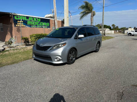 2015 Toyota Sienna for sale at Galaxy Motors Inc in Melbourne FL