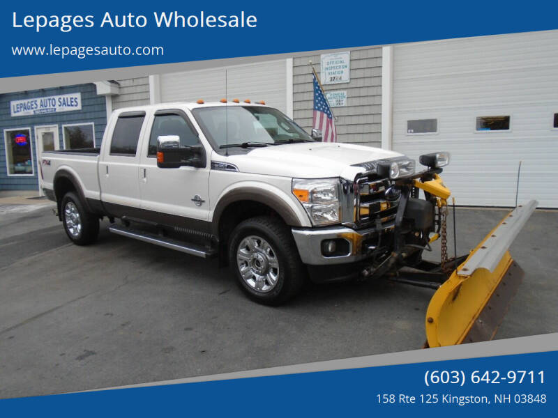 2015 Ford F-350 Super Duty for sale at Lepages Auto Wholesale in Kingston NH
