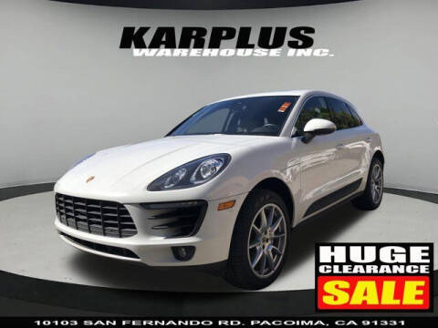 2018 Porsche Macan for sale at Karplus Warehouse in Pacoima CA