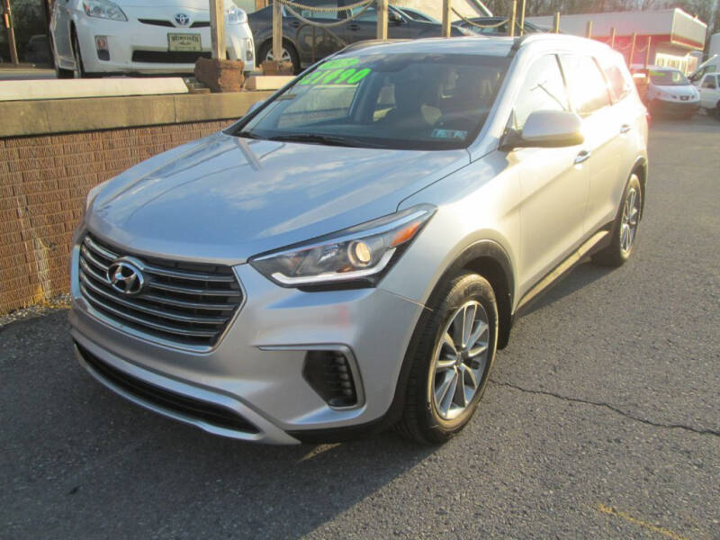 2018 Hyundai Santa Fe for sale at WORKMAN AUTO INC in Pleasant Gap PA