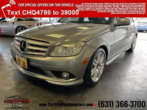 2009 Mercedes-Benz C-Class for sale at CERTIFIED HEADQUARTERS in Saint James NY
