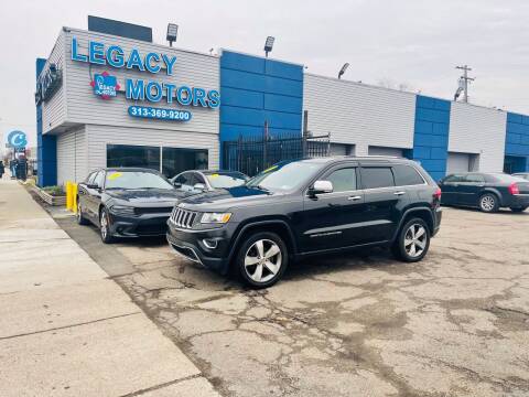 2014 Jeep Grand Cherokee for sale at Legacy Motors in Detroit MI