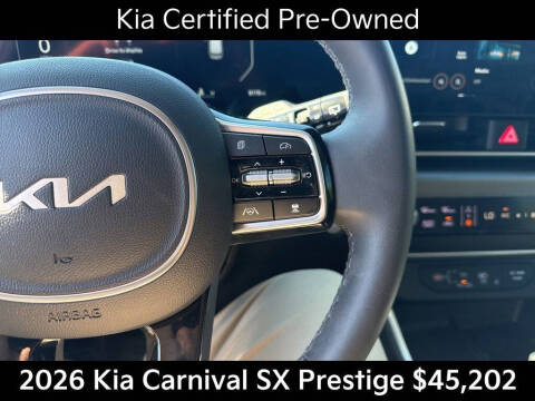 2026 Kia Carnival SX Prestige