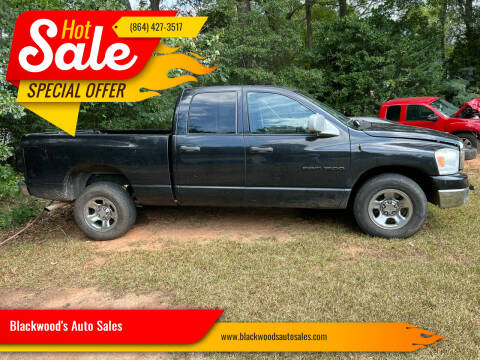 2007 Dodge Ram 1500 for sale at Blackwood's Auto Sales in Union SC