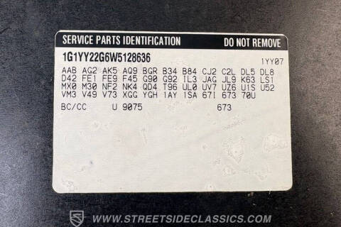 1998 Chevrolet Corvette