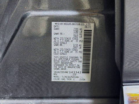 2021 Nissan Murano Platinum