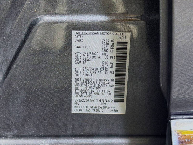 2021 Nissan Murano Platinum