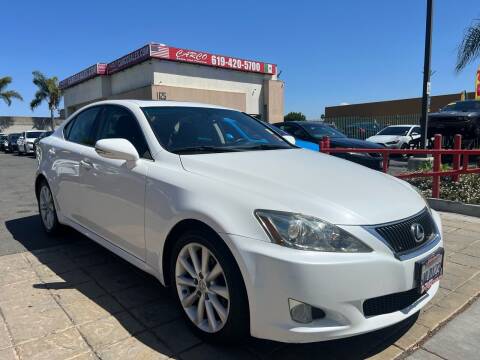 2010 Lexus IS 250 for sale at CARCO SALES & FINANCE in Chula Vista CA