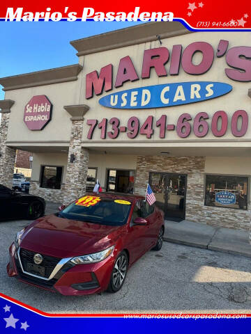 2021 Nissan Sentra for sale at Mario's Pasadena in Pasadena TX