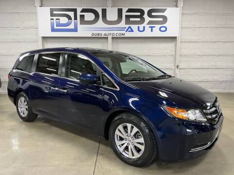 2015 Honda Odyssey for sale at DUBS AUTO LLC in Clearfield UT