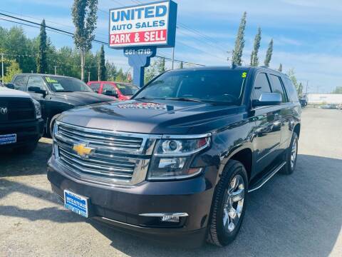 2016 Chevrolet Tahoe for sale at United Auto Sales in Anchorage AK