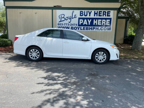 2012 Toyota Camry for sale at Boyle Buy Here Pay Here in Sumter SC