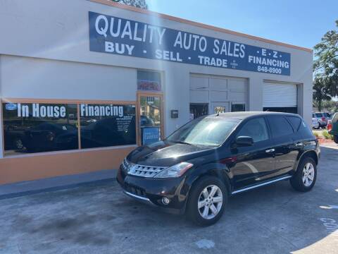 2006 Nissan Murano for sale at QUALITY AUTO SALES OF FLORIDA in New Port Richey FL