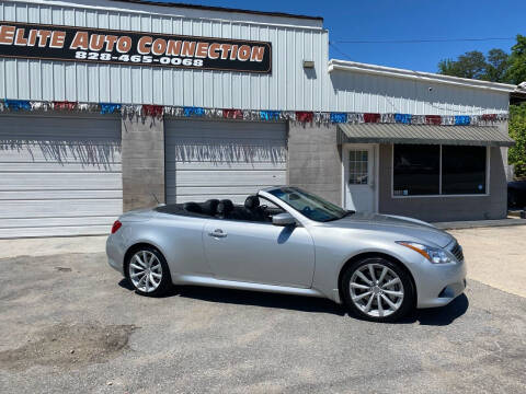 2010 Infiniti G37 Convertible for sale at Elite Auto Connection in Conover NC