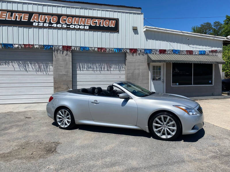 2010 Infiniti G37 Convertible for sale at Elite Auto Connection in Conover NC