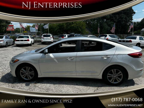 2018 Hyundai Elantra for sale at NJ Enterprizes LLC in Indianapolis IN