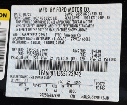 2025 Ford Mustang EcoBoost