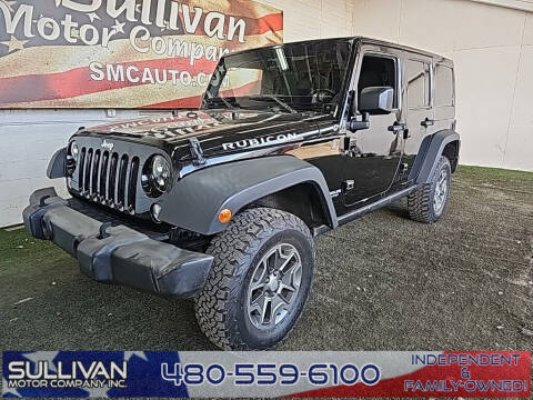 2015 Jeep Wrangler Unlimited for sale at SULLIVAN MOTOR COMPANY INC. in Mesa AZ
