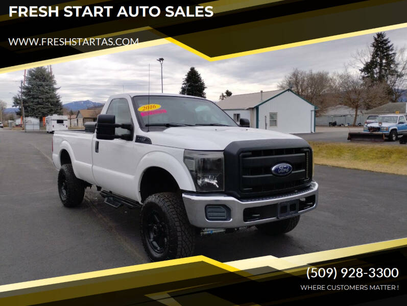 2016 Ford F-250 Super Duty for sale at FRESH START AUTO SALES in Spokane Valley WA