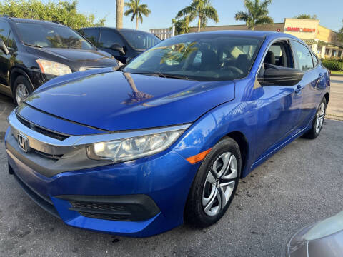 2017 Honda Civic for sale at Plus Auto Sales in West Park FL