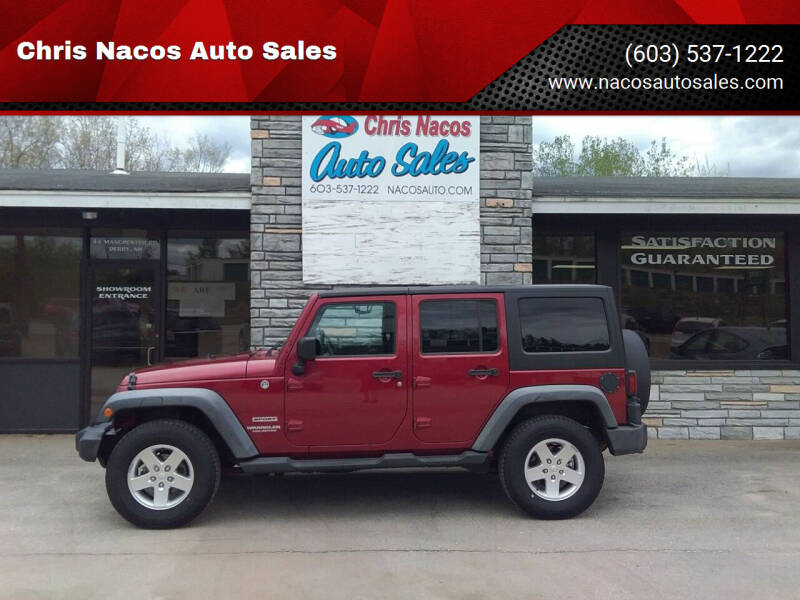 2012 Jeep Wrangler Unlimited for sale at Chris Nacos Auto Sales in Derry NH