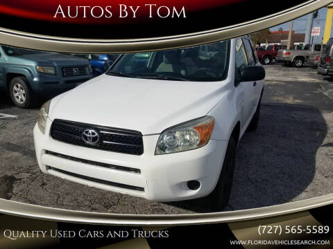2007 Toyota RAV4 for sale at Autos by Tom in Largo FL