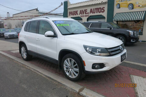 2014 Volkswagen Tiguan for sale at PARK AVENUE AUTOS in Collingswood NJ