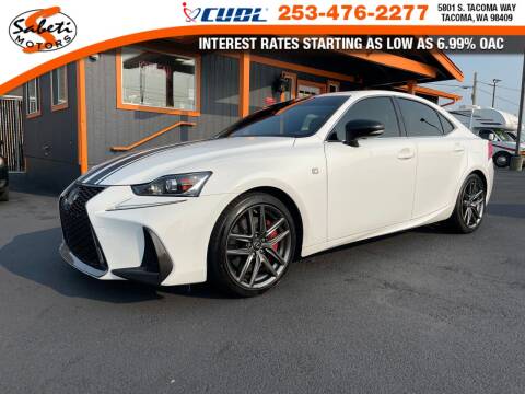2017 Lexus IS 200t for sale at Sabeti Motors in Tacoma WA