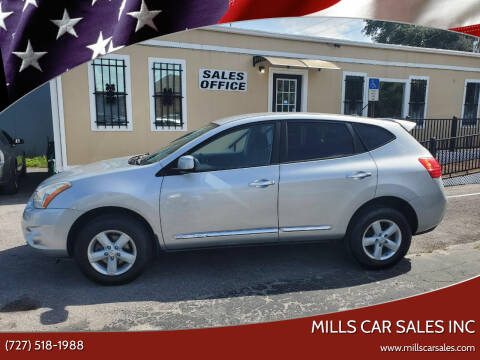 2013 Nissan Rogue for sale at MILLS CAR SALES INC in Clearwater FL