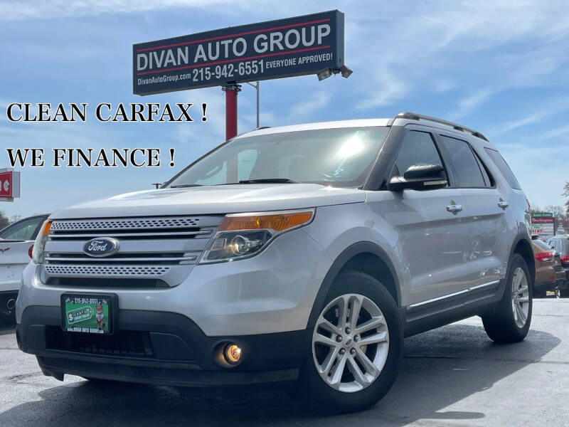 2014 Ford Explorer for sale at Divan Auto Group in Feasterville Trevose PA