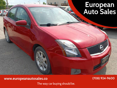 2012 Nissan Sentra for sale at European Auto Sales in Bridgeview IL