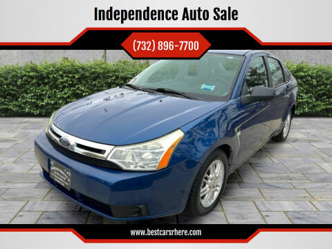 2008 Ford Focus for sale at Independence Auto Sale in Bordentown NJ