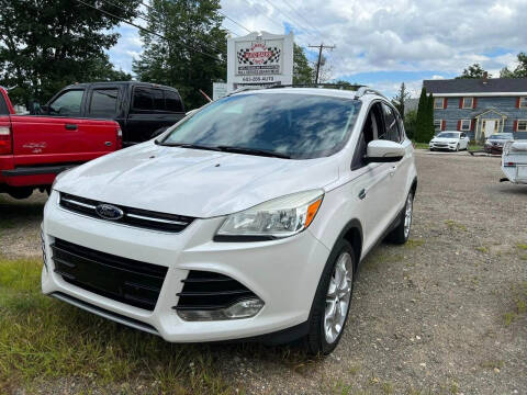 2014 Ford Escape for sale at Winner's Circle Auto Sales in Tilton NH