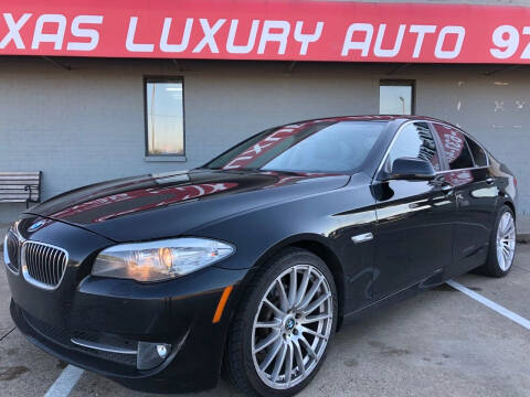2011 BMW 5 Series for sale at Texas Luxury Auto in Cedar Hill TX